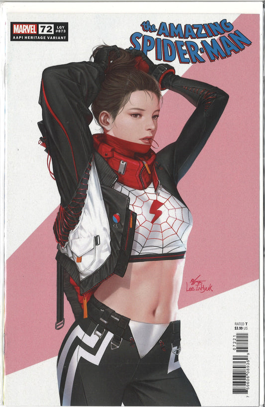 Amazing Spider-Man (2018 6th Series) #72B - Variant Cover by Inhyuk Lee