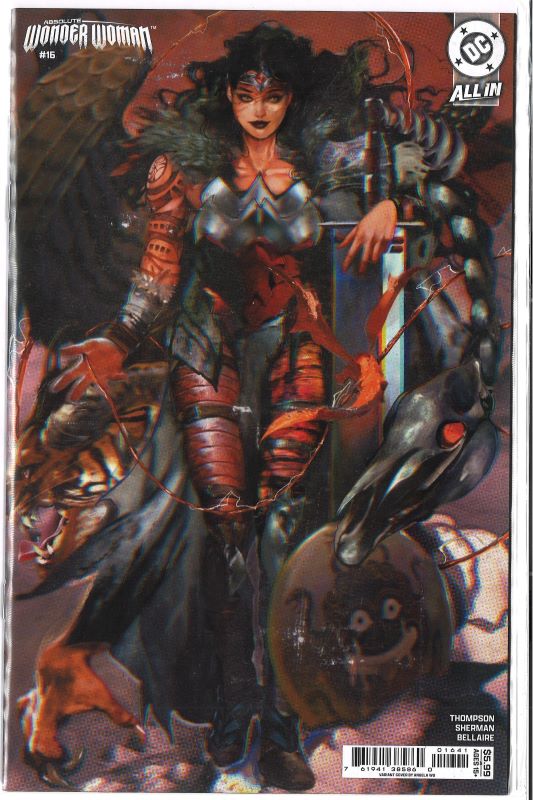 Absolute Wonder Woman (2024 DC) #16B - Variant Cover by Angela Wu